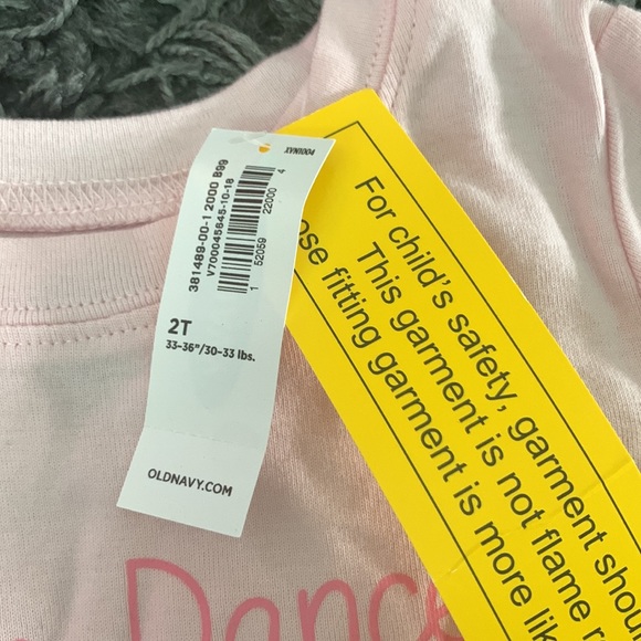 Light Pink Old Navy 2-Piece Pajamas - Picture 3 of 4